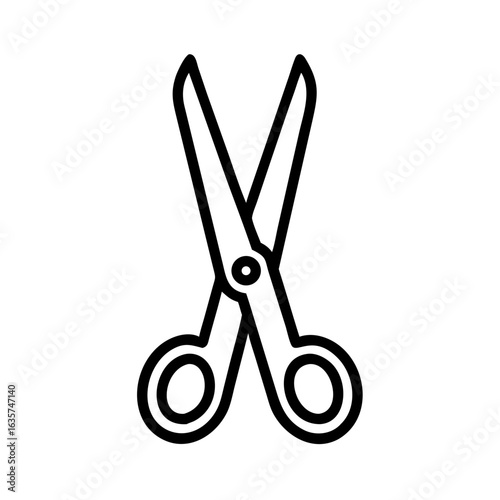 Scissors Icon for Creativity and Crafting Topics