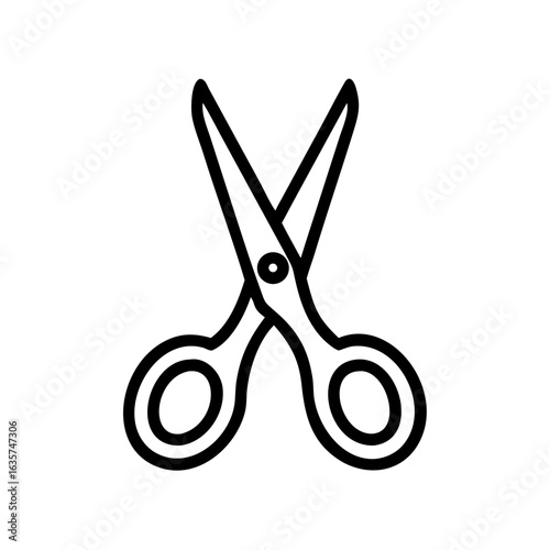 Scissors Icon for Creativity and Crafting Topics