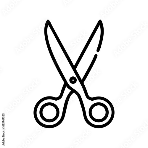Scissors Icon for Creativity and Crafting Topics