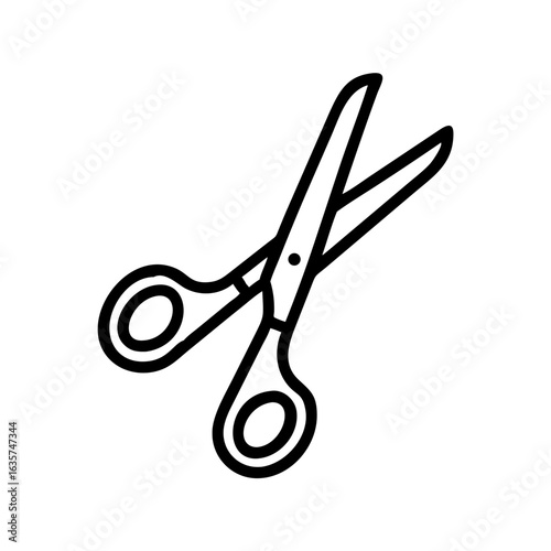 Scissors Icon for Creativity and Crafting Topics