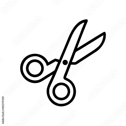 Scissors Icon for Creativity and Crafting Topics