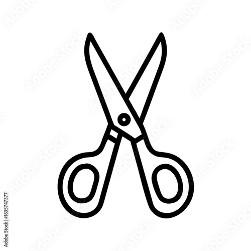 Scissors Icon for Creativity and Crafting Topics