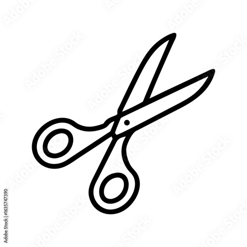 Scissors Icon for Creativity and Crafting Topics
