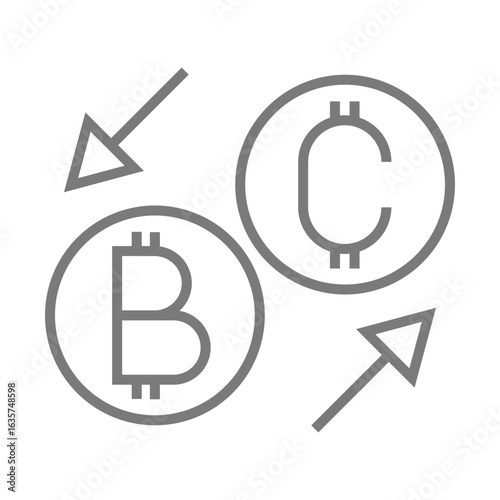 Token Swap Icon Design