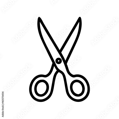 Scissors Icon for Creativity and Crafting Topics