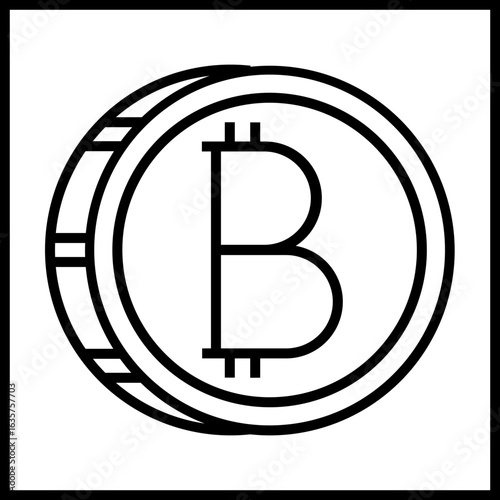 Bitcoin Icon Design