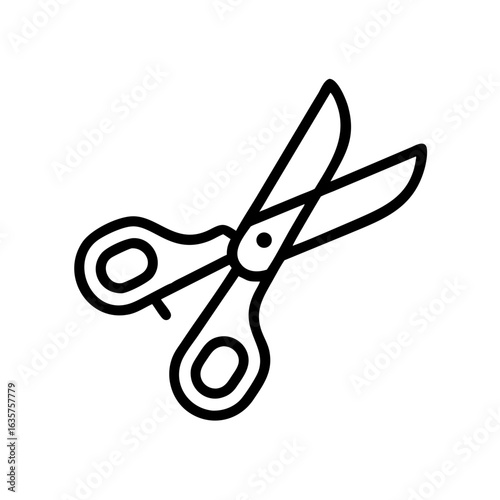 Scissors Icon for Creativity and Crafting Topics