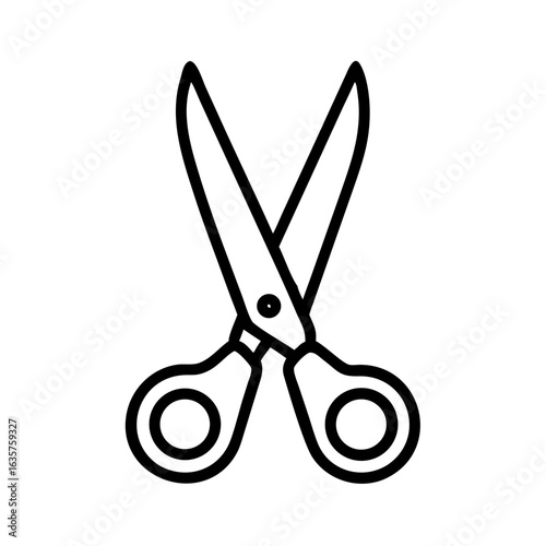 Scissors Icon for Creativity and Crafting Topics
