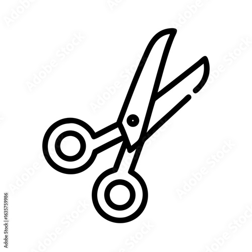 Scissors Icon for Creativity and Crafting Topics