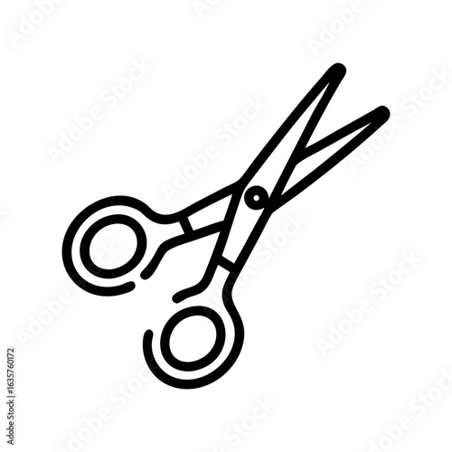 Scissors Icon for Creativity and Crafting Topics