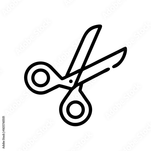 Scissors Icon for Creativity and Crafting Topics