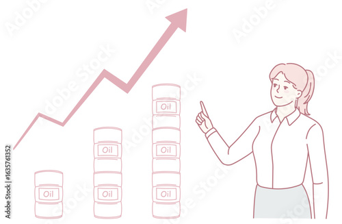 A media stockers detailed presentation of growth trends using effective data visualization techniques