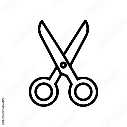Scissors Icon for Creativity and Crafting Topics