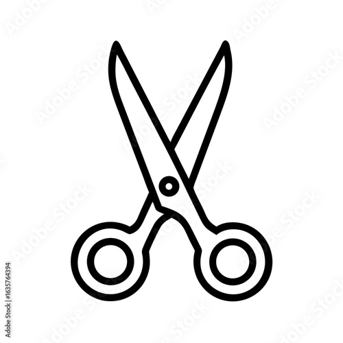 Scissors Icon for Creativity and Crafting Topics