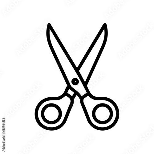 Scissors Icon for Creativity and Crafting Topics