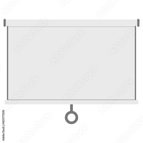 Projection Screen Illustration