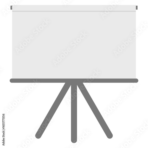 Projection Screen Illustration