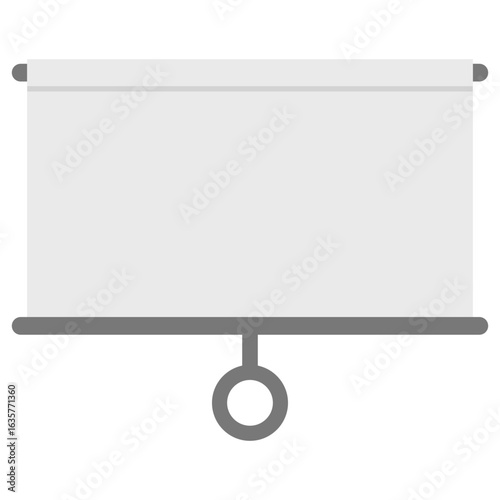 Projection Screen Illustration