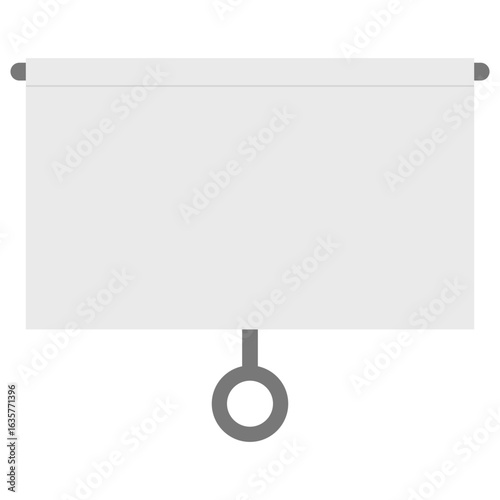 Projection Screen Illustration