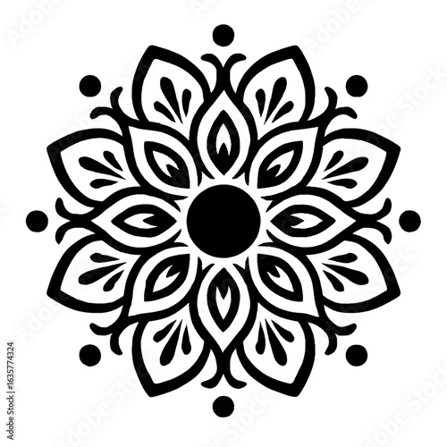 abstract floral ornament
