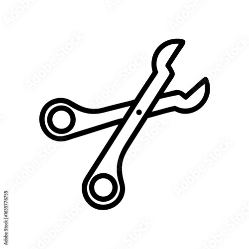Scissors Icon for Creativity and Crafting Topics