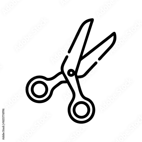 Scissors Icon for Creativity and Crafting Topics