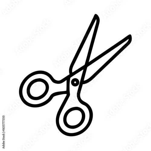 Scissors Icon for Creativity and Crafting Topics