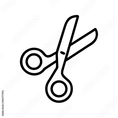 Scissors Icon for Creativity and Crafting Topics