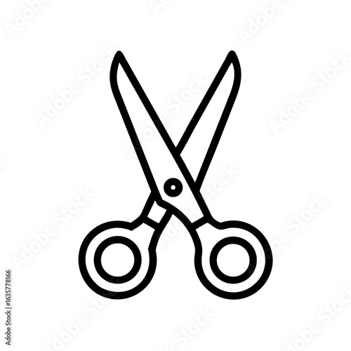 Scissors Icon for Creativity and Crafting Topics