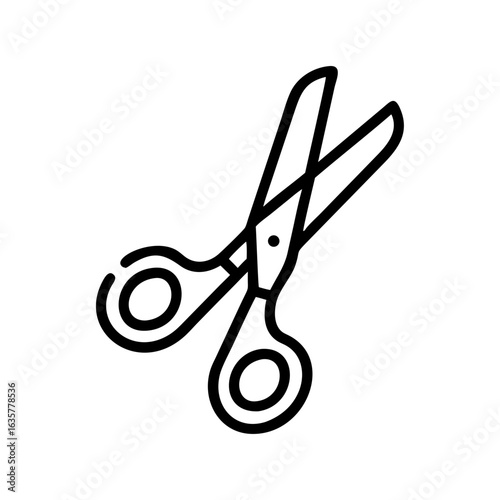 Scissors Icon for Creativity and Crafting Topics