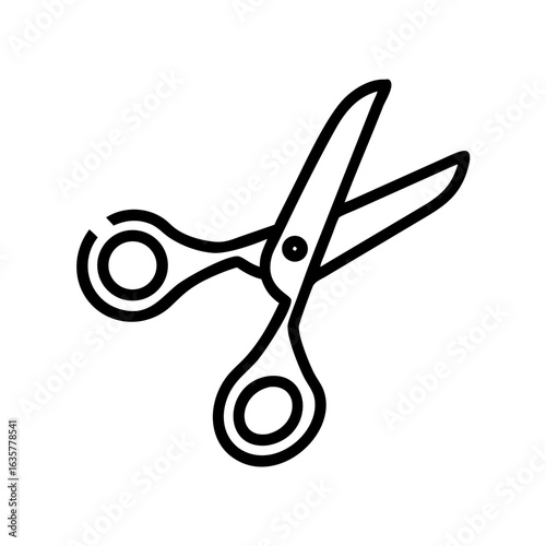 Scissors Icon for Creativity and Crafting Topics