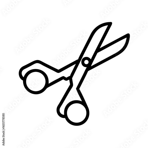Scissors Icon for Creativity and Crafting Topics