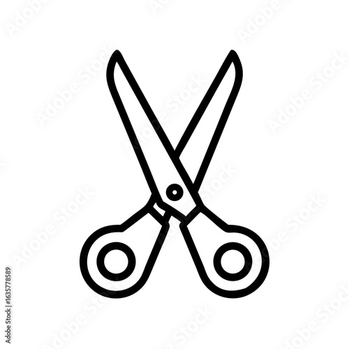 Scissors Icon for Creativity and Crafting Topics