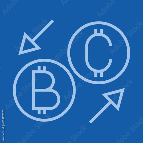 Token Swap Icon Design