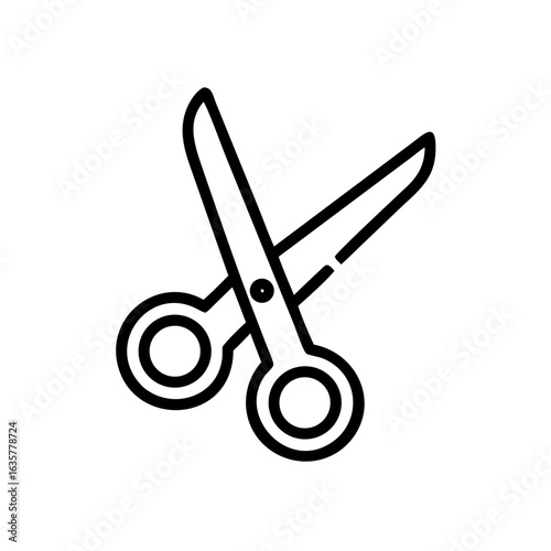 Scissors Icon for Creativity and Crafting Topics