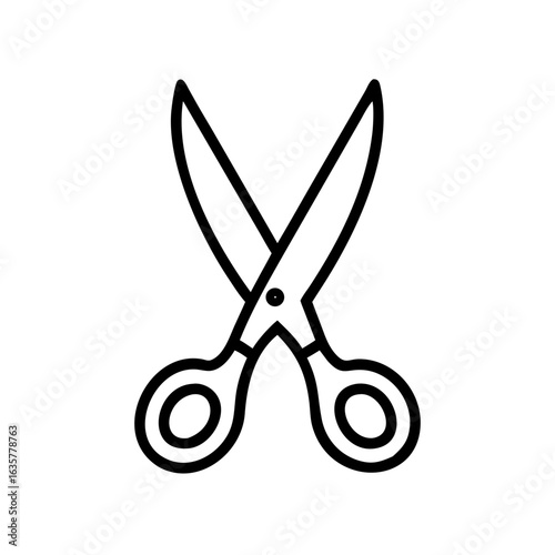 Scissors Icon for Creativity and Crafting Topics