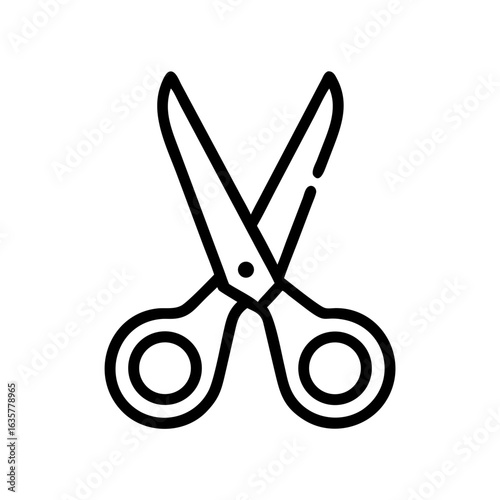 Scissors Icon for Creativity and Crafting Topics