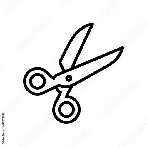 Scissors Icon for Creativity and Crafting Topics