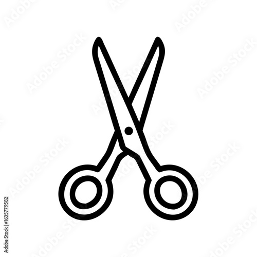 Scissors Icon for Creativity and Crafting Topics