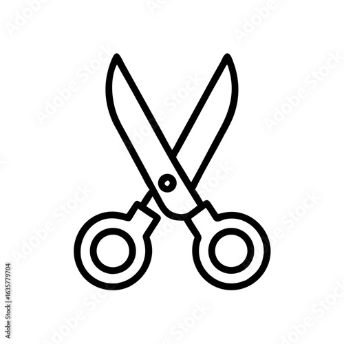 Scissors Icon for Creativity and Crafting Topics