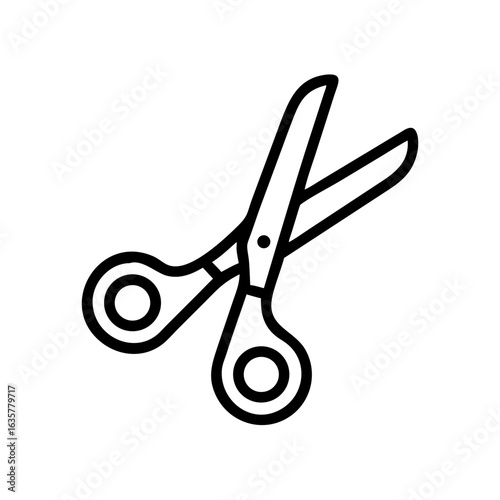 Scissors Icon for Creativity and Crafting Topics