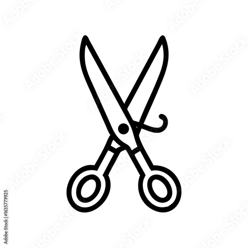 Scissors Icon for Creativity and Crafting Topics