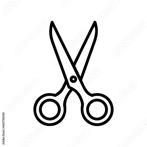 Scissors Icon for Creativity and Crafting Topics