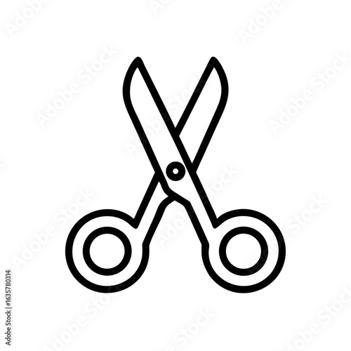 Scissors Icon for Creativity and Crafting Topics