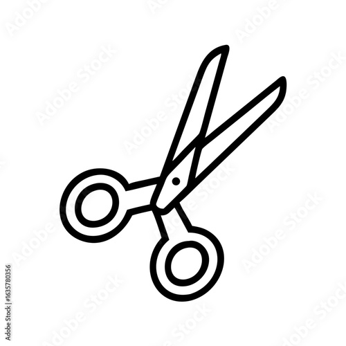 Scissors Icon for Creativity and Crafting Topics