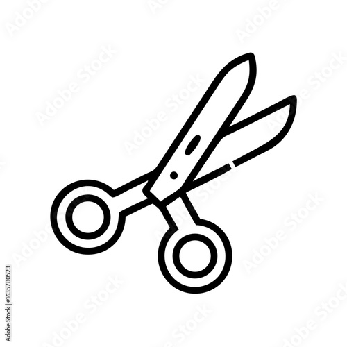 Scissors Icon for Creativity and Crafting Topics