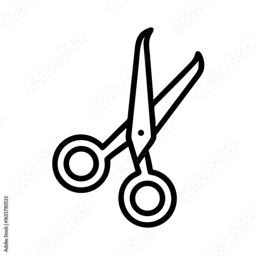 Scissors Icon for Creativity and Crafting Topics