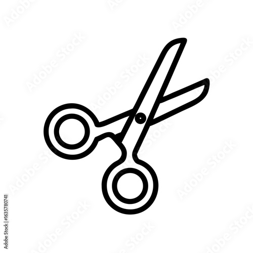 Scissors Icon for Creativity and Crafting Topics