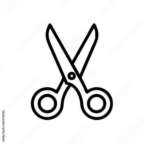 Scissors Icon for Creativity and Crafting Topics