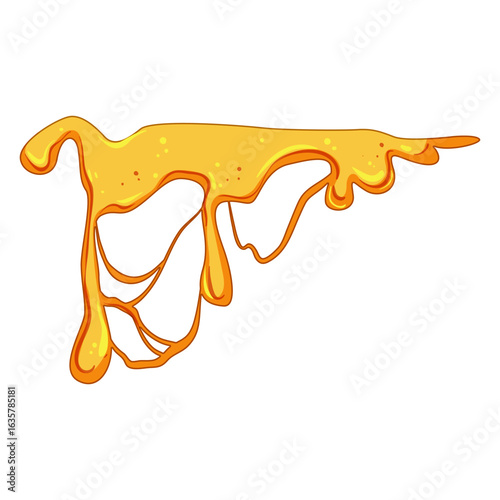 removal dripping oil stain cartoon vector illustration